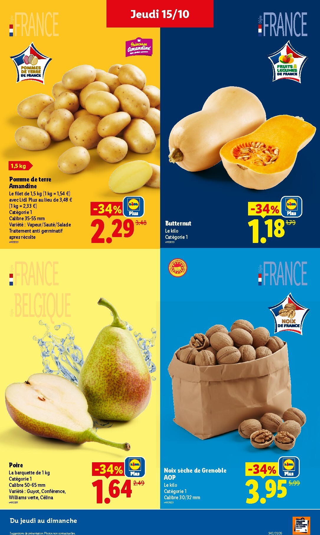 lidl - Flyer Lidl pour la semaine prochaine du de jeudi 15/10/2026 au du mercredi 21/10/2026 - page: 3