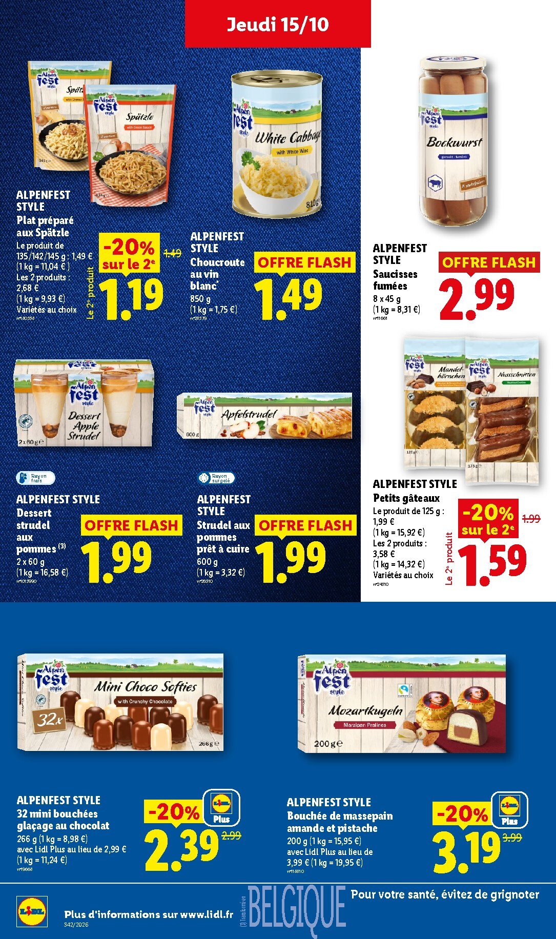 lidl - Flyer Lidl pour la semaine prochaine du de jeudi 15/10/2026 au du mercredi 21/10/2026 - page: 24