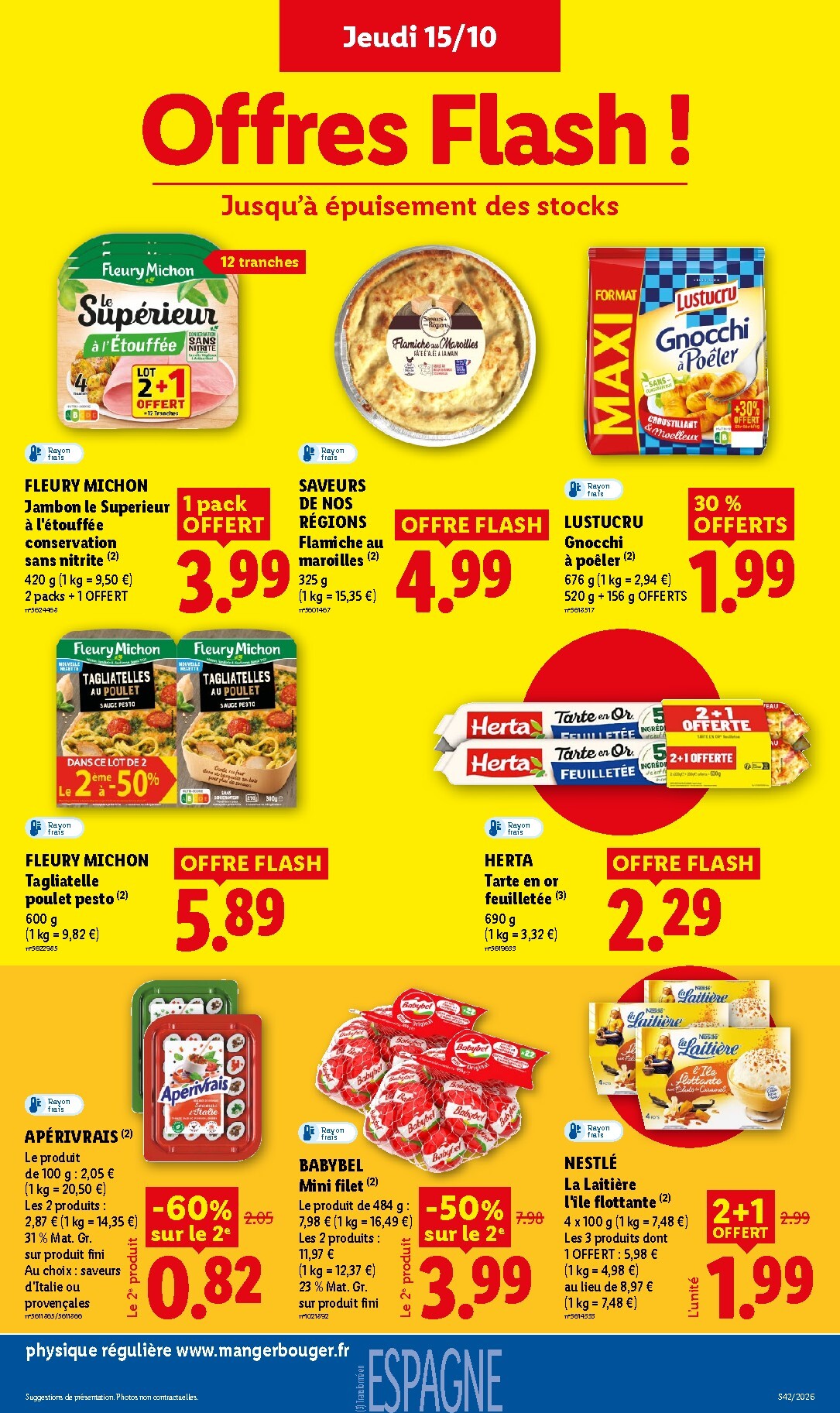 lidl - Flyer Lidl pour la semaine prochaine du de jeudi 15/10/2026 au du mercredi 21/10/2026 - page: 19