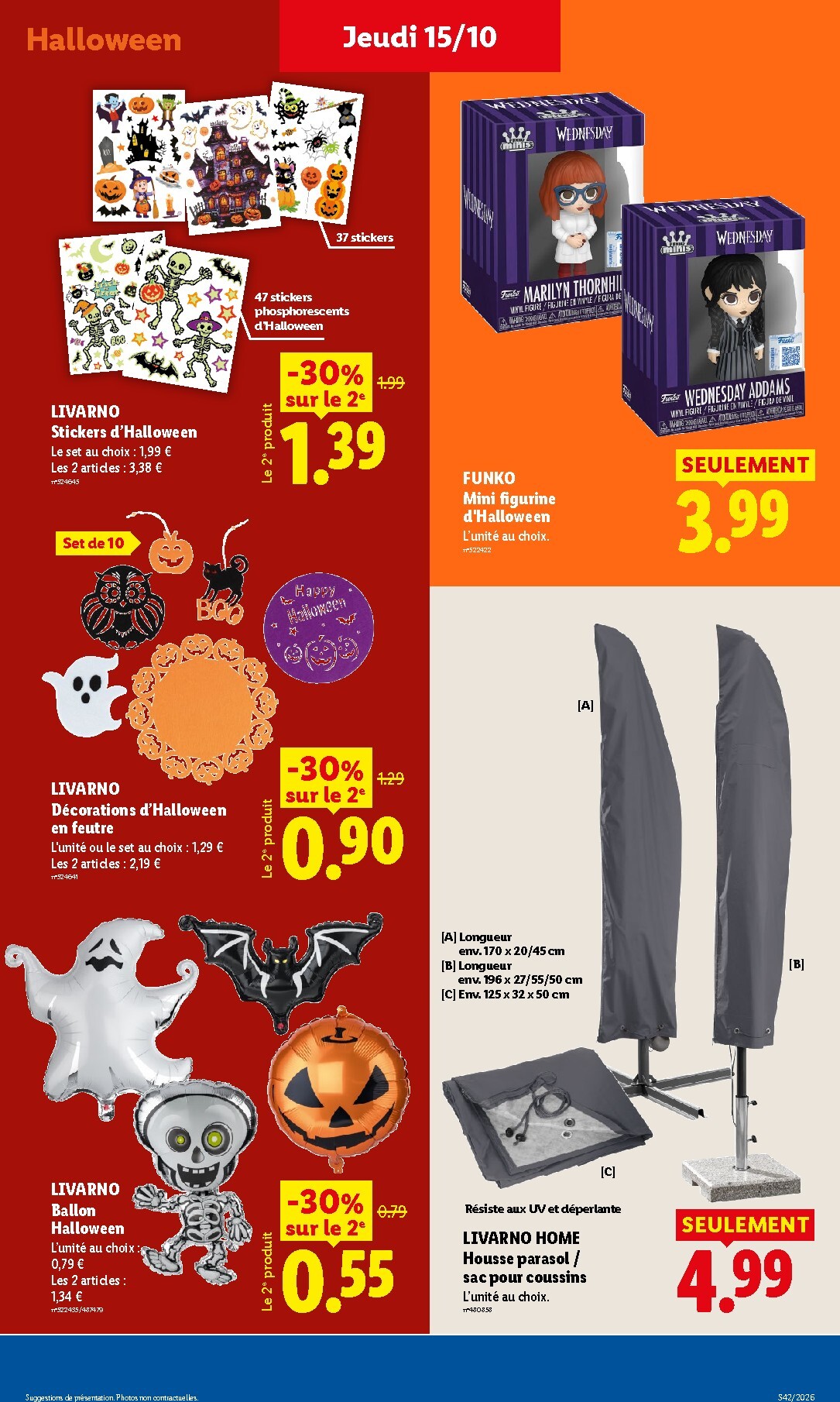 lidl - Flyer Lidl pour la semaine prochaine du de jeudi 15/10/2026 au du mercredi 21/10/2026 - page: 39