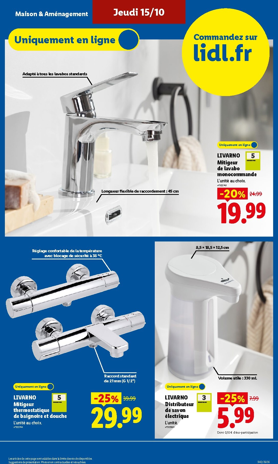lidl - Flyer Lidl pour la semaine prochaine du de jeudi 15/10/2026 au du mercredi 21/10/2026 - page: 29
