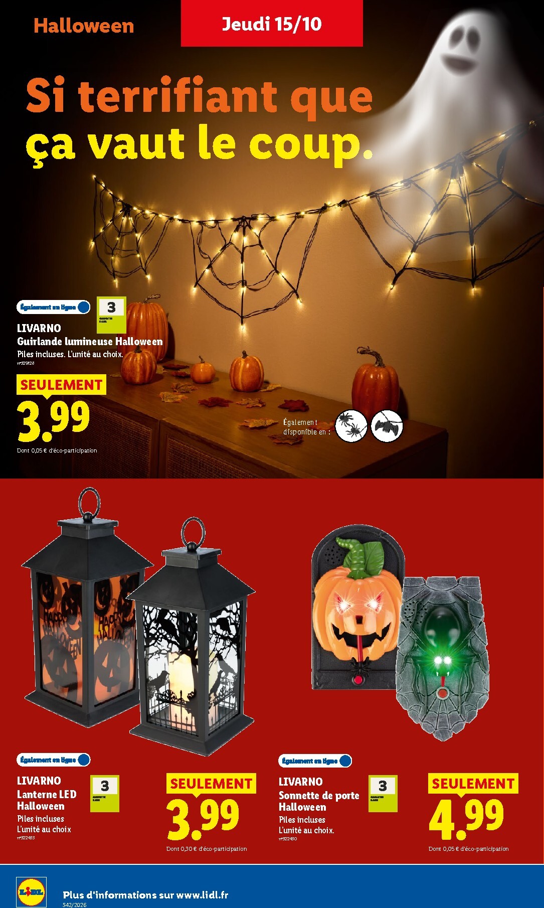 lidl - Flyer Lidl pour la semaine prochaine du de jeudi 15/10/2026 au du mercredi 21/10/2026 - page: 36