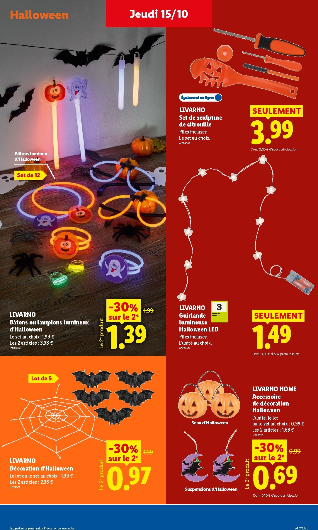 lidl - Flyer Lidl pour la semaine prochaine du de jeudi 15/10/2026 au du mercredi 21/10/2026 - page: 37