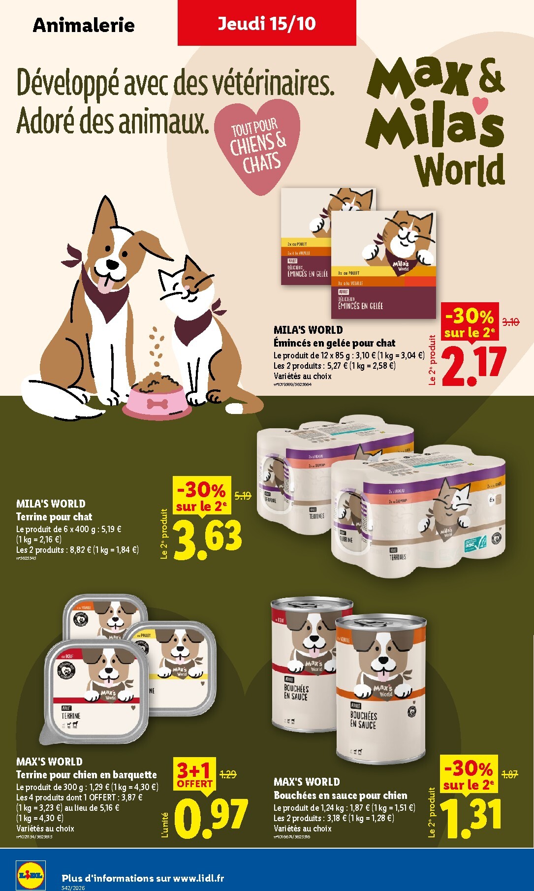 lidl - Flyer Lidl pour la semaine prochaine du de jeudi 15/10/2026 au du mercredi 21/10/2026 - page: 44