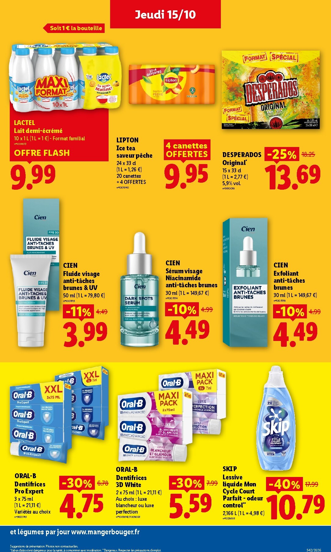 lidl - Flyer Lidl pour la semaine prochaine du de jeudi 15/10/2026 au du mercredi 21/10/2026 - page: 21
