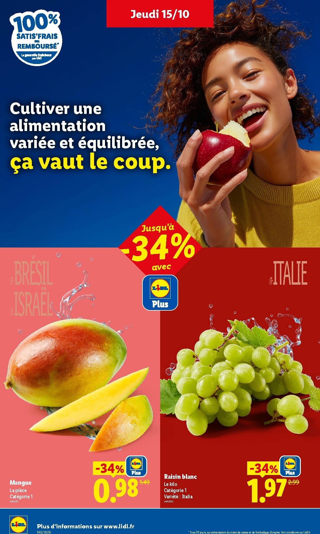 lidl - Flyer Lidl pour la semaine prochaine du de jeudi 15/10/2026 au du mercredi 21/10/2026 - page: 2