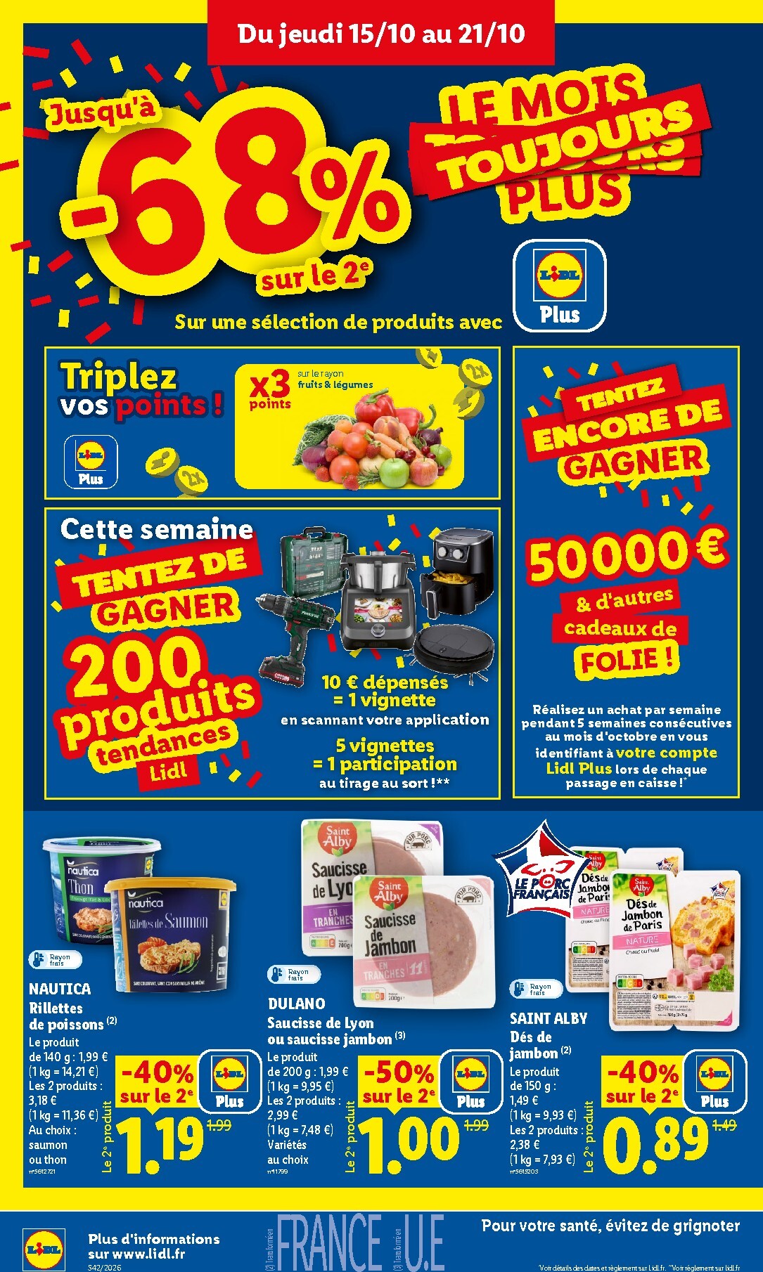 lidl - Flyer Lidl pour la semaine prochaine du de jeudi 15/10/2026 au du mercredi 21/10/2026 - page: 14