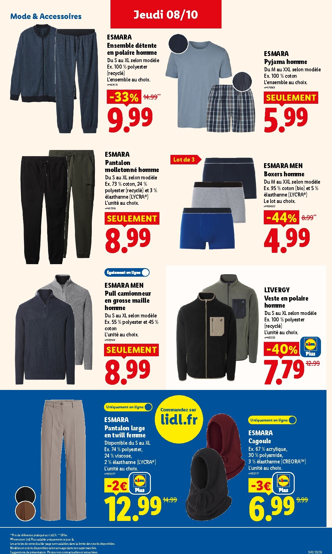 lidl - Current Lidl leaflet valid from de jeudi 08/10/2026 to du mercredi 14/10/2026 - page: 43