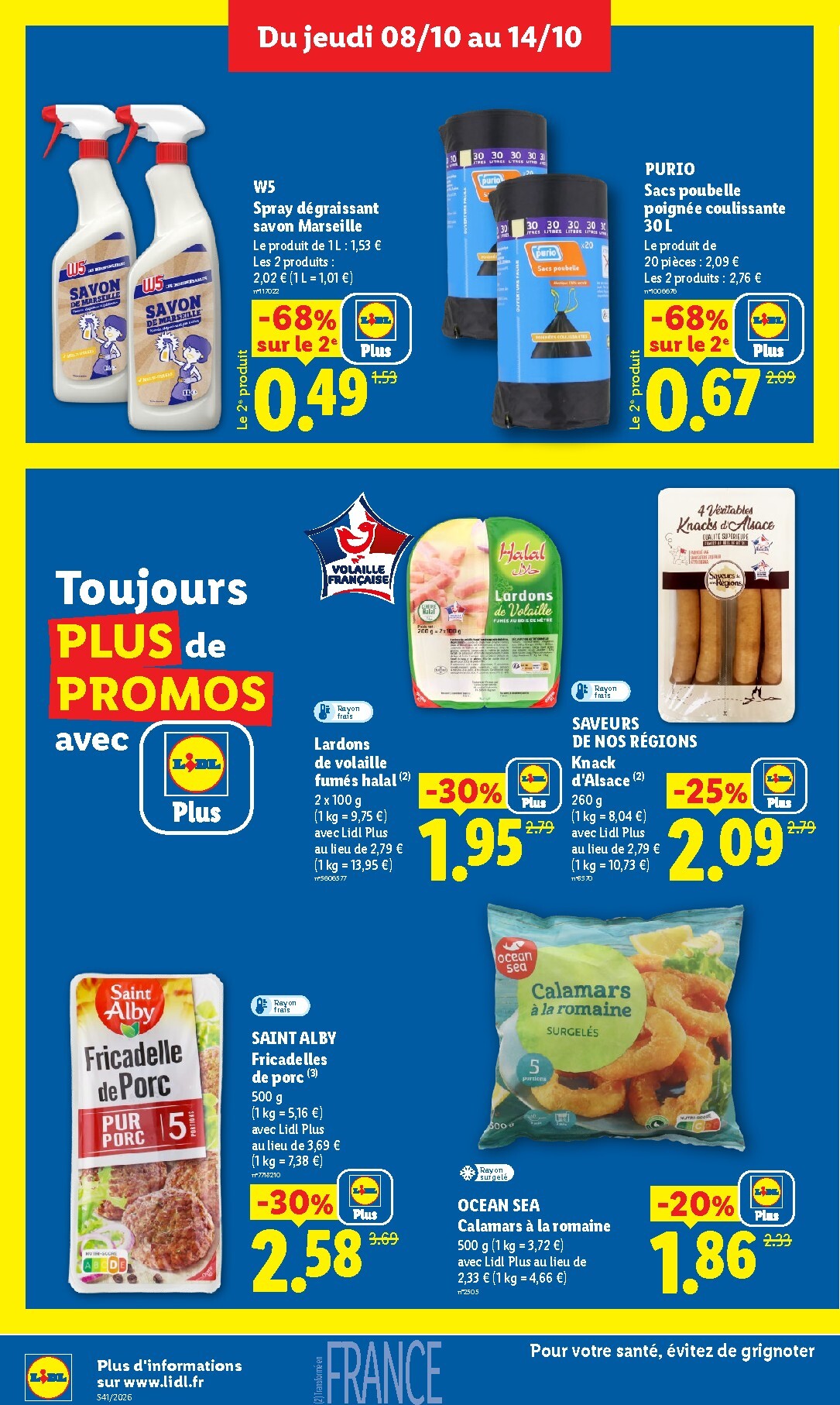 lidl - Current Lidl leaflet valid from de jeudi 08/10/2026 to du mercredi 14/10/2026 - page: 16