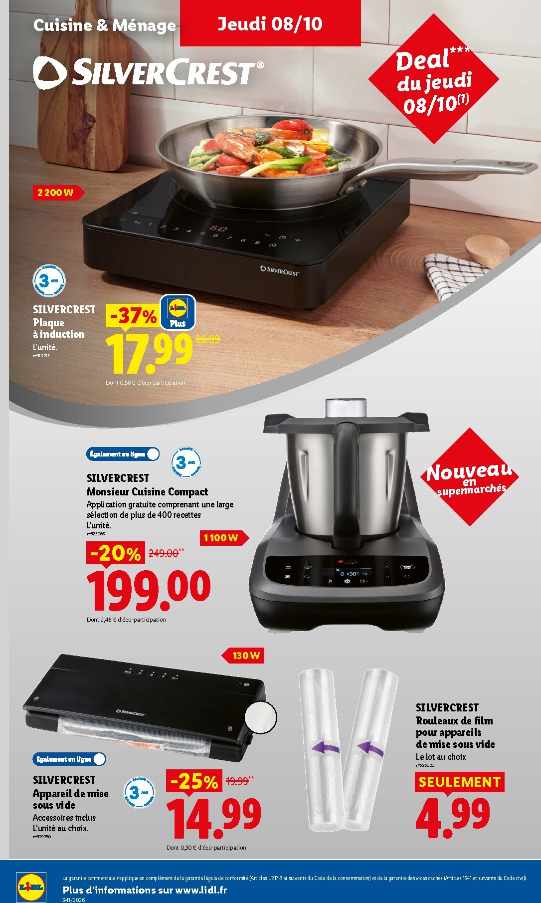 lidl - Current Lidl leaflet valid from de jeudi 08/10/2026 to du mercredi 14/10/2026 - page: 36