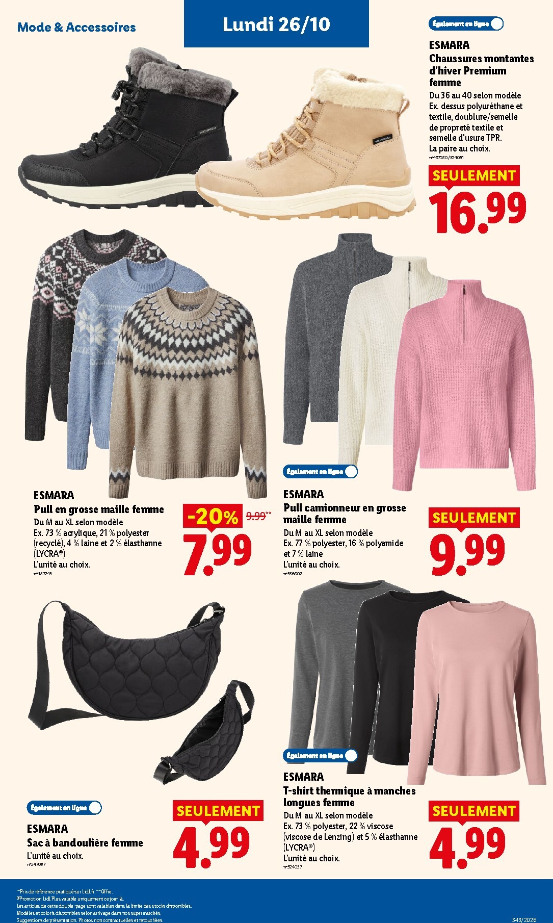 lidl - Flyer Lidl pour la semaine prochaine du de jeudi 22/10/2026 au du mercredi 28/10/2026 - page: 63