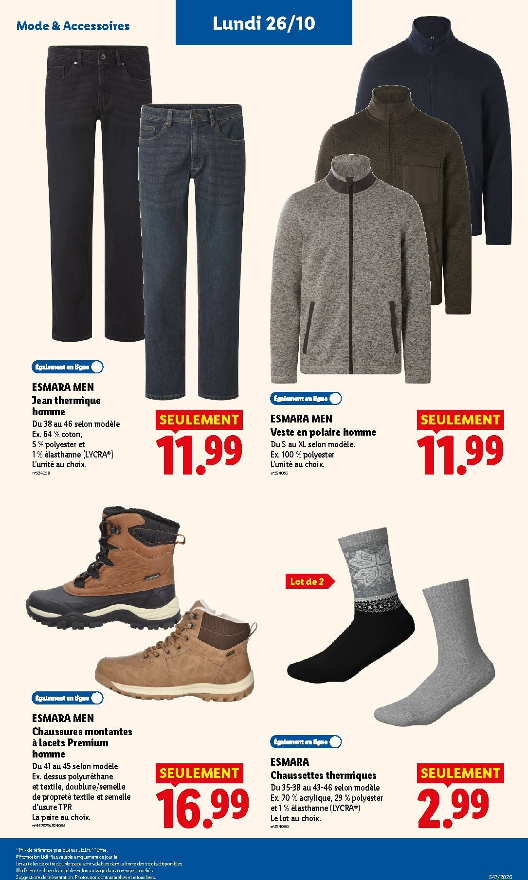 lidl - Flyer Lidl pour la semaine prochaine du de jeudi 22/10/2026 au du mercredi 28/10/2026 - page: 61