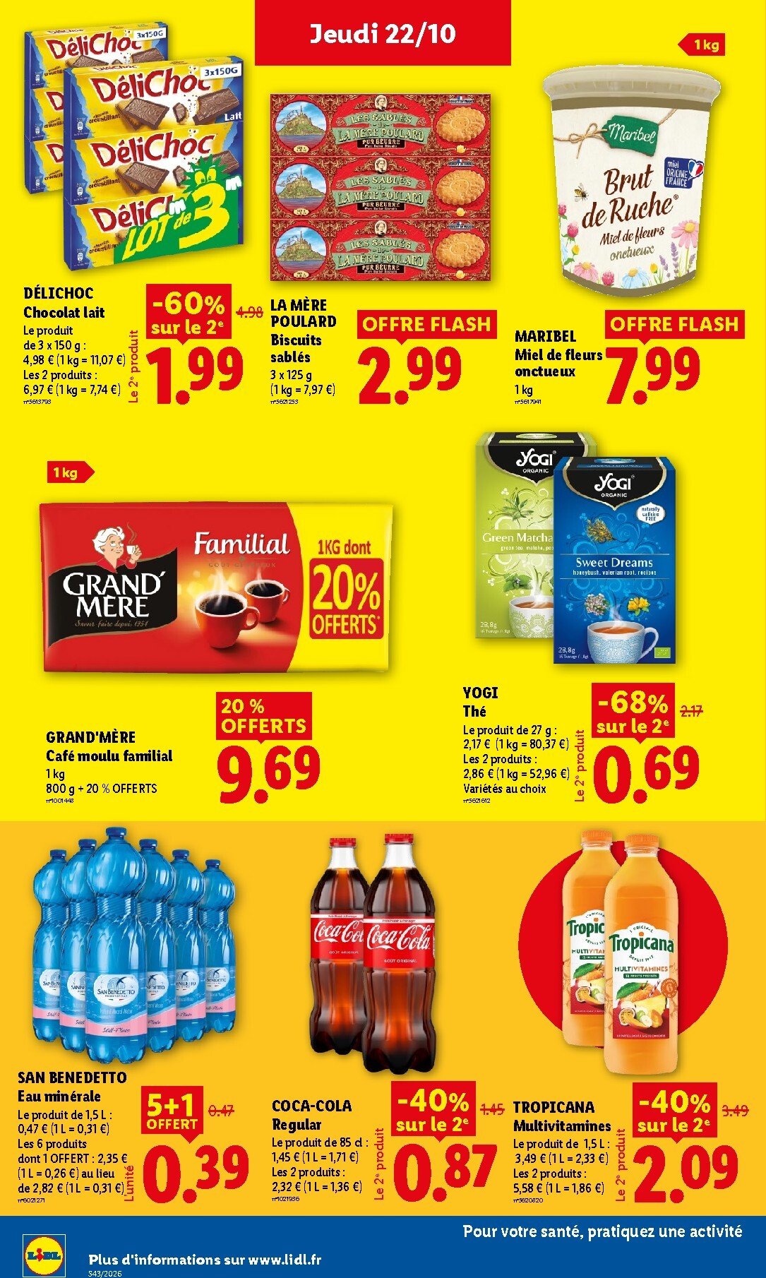 lidl - Flyer Lidl pour la semaine prochaine du de jeudi 22/10/2026 au du mercredi 28/10/2026 - page: 22