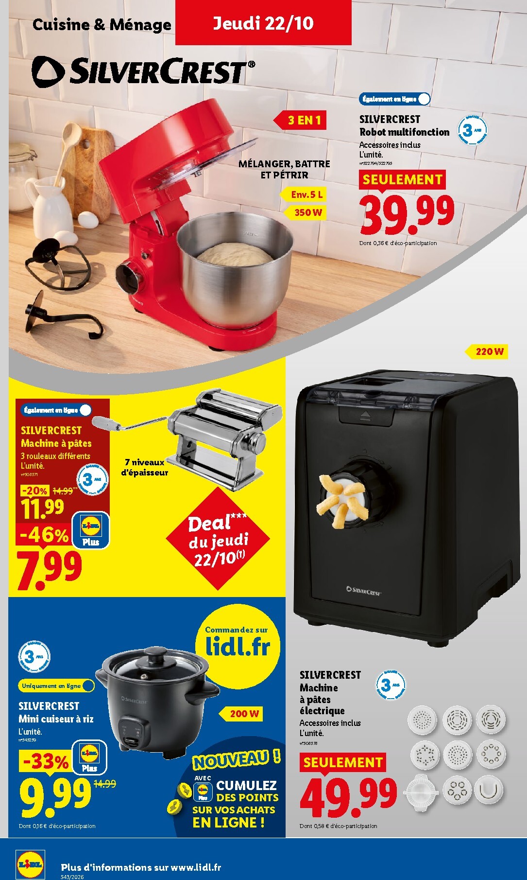 lidl - Flyer Lidl pour la semaine prochaine du de jeudi 22/10/2026 au du mercredi 28/10/2026 - page: 44