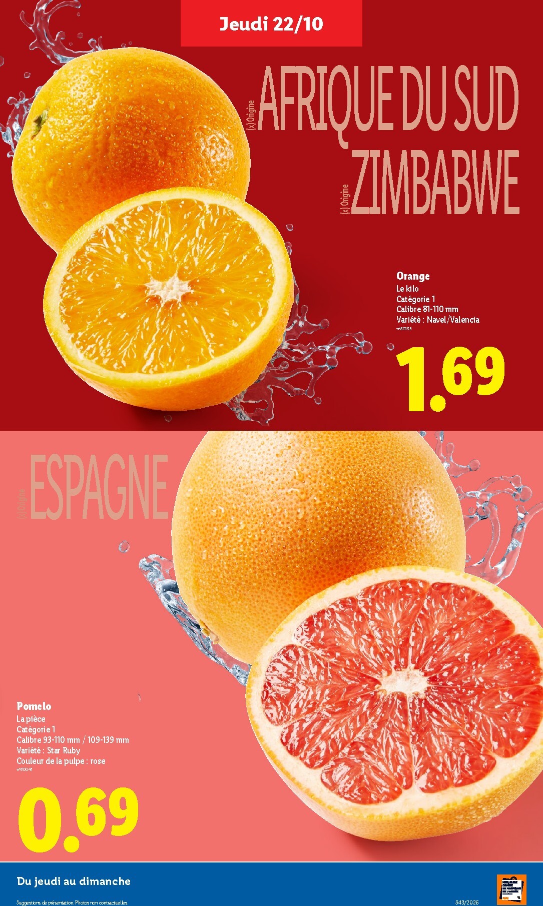 lidl - Flyer Lidl pour la semaine prochaine du de jeudi 22/10/2026 au du mercredi 28/10/2026 - page: 5