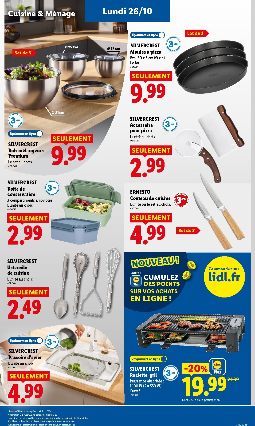 lidl - Flyer Lidl pour la semaine prochaine du de jeudi 22/10/2026 au du mercredi 28/10/2026 - page: 59