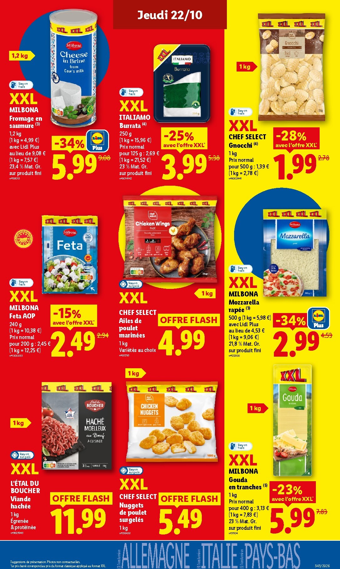 lidl - Flyer Lidl pour la semaine prochaine du de jeudi 22/10/2026 au du mercredi 28/10/2026 - page: 25