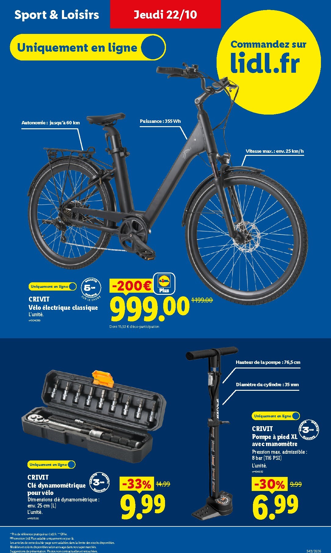 lidl - Flyer Lidl pour la semaine prochaine du de jeudi 22/10/2026 au du mercredi 28/10/2026 - page: 40