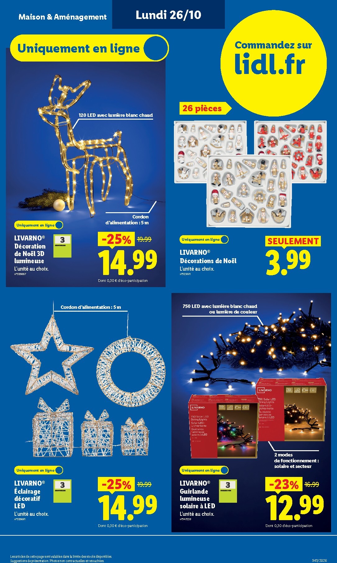 lidl - Flyer Lidl pour la semaine prochaine du de jeudi 22/10/2026 au du mercredi 28/10/2026 - page: 53
