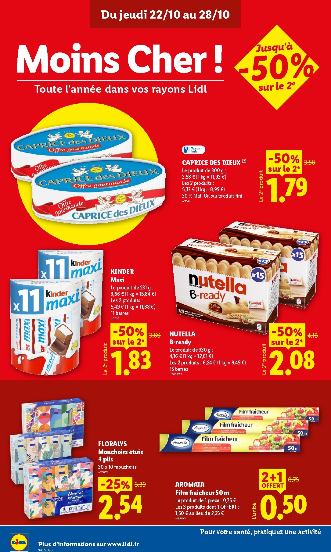 lidl - Flyer Lidl pour la semaine prochaine du de jeudi 22/10/2026 au du mercredi 28/10/2026 - page: 20