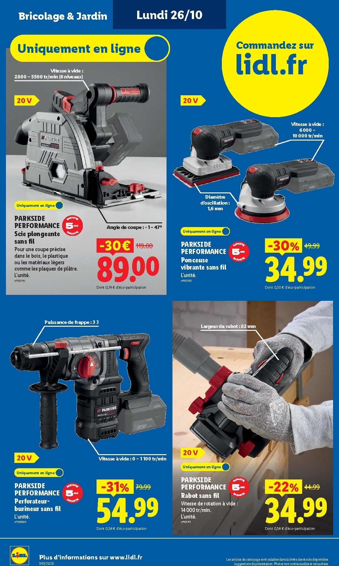 lidl - Flyer Lidl pour la semaine prochaine du de jeudi 22/10/2026 au du mercredi 28/10/2026 - page: 8