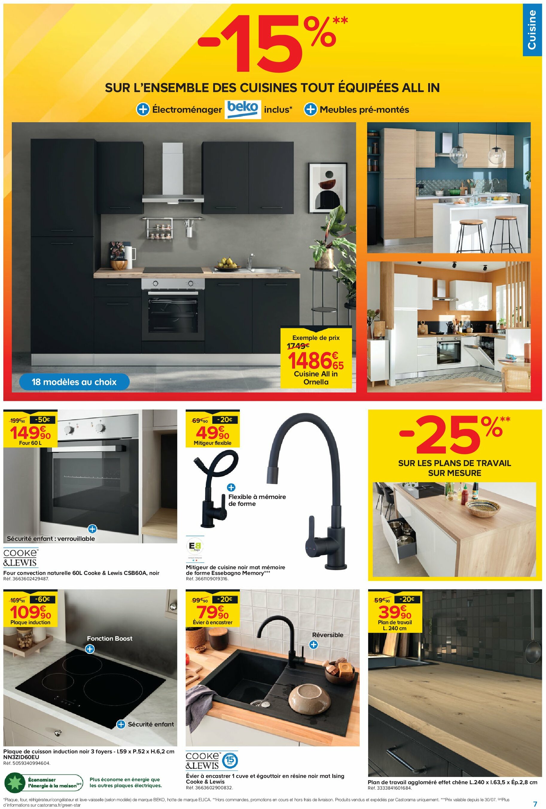 castorama - Catalogue Castorama valable du 20/08 au 01/09 - page: 7