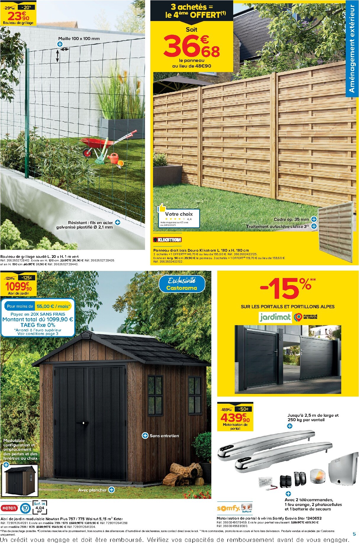 castorama - Catalogue Castorama valable du 25/02/2026 au 17/03/2026 - page: 5
