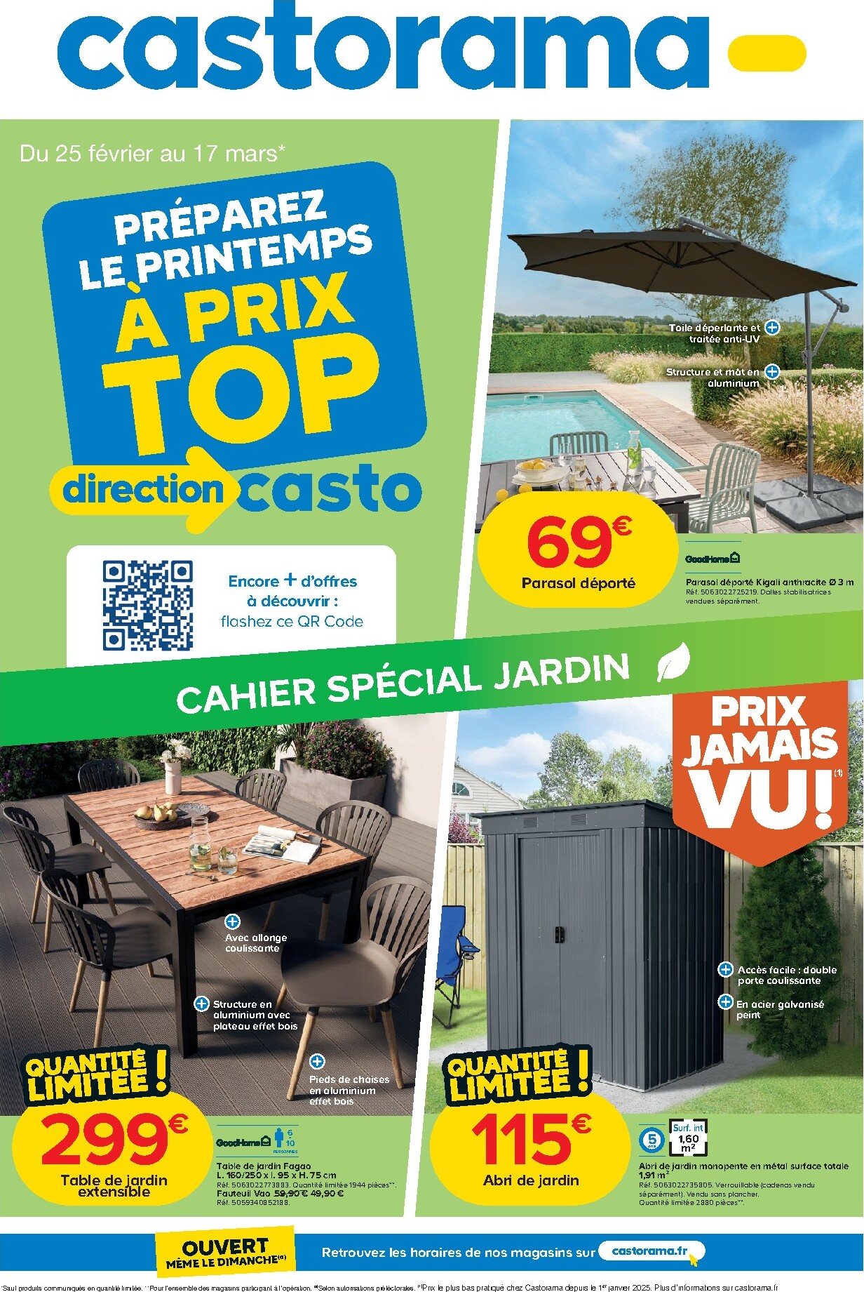 castorama - Catalogue Castorama valable du 25/02/2026 au 17/03/2026 - page: 1