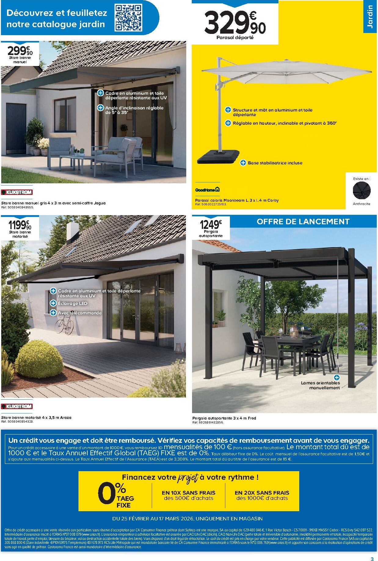 castorama - Catalogue Castorama valable du 25/02/2026 au 17/03/2026 - page: 3