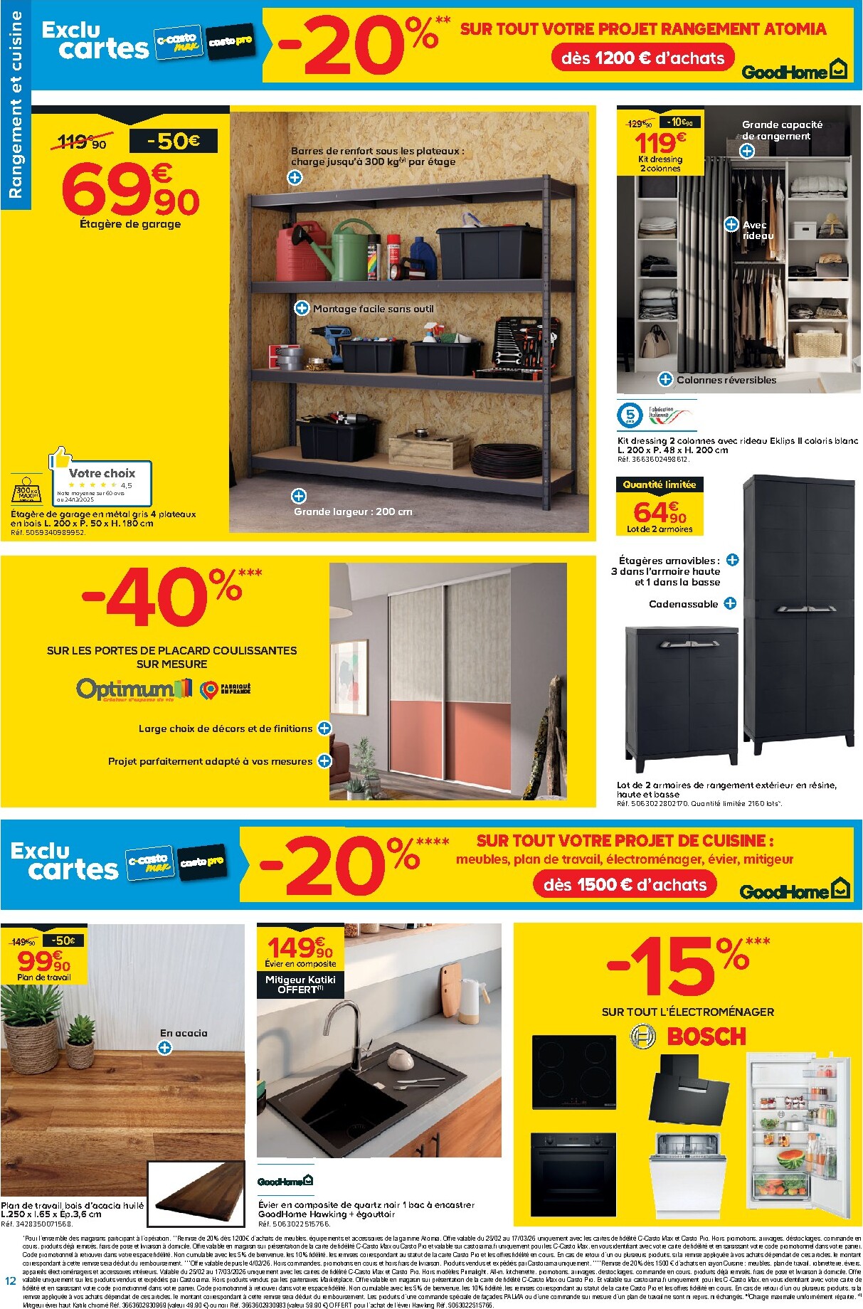 castorama - Catalogue Castorama valable du 25/02/2026 au 17/03/2026 - page: 12