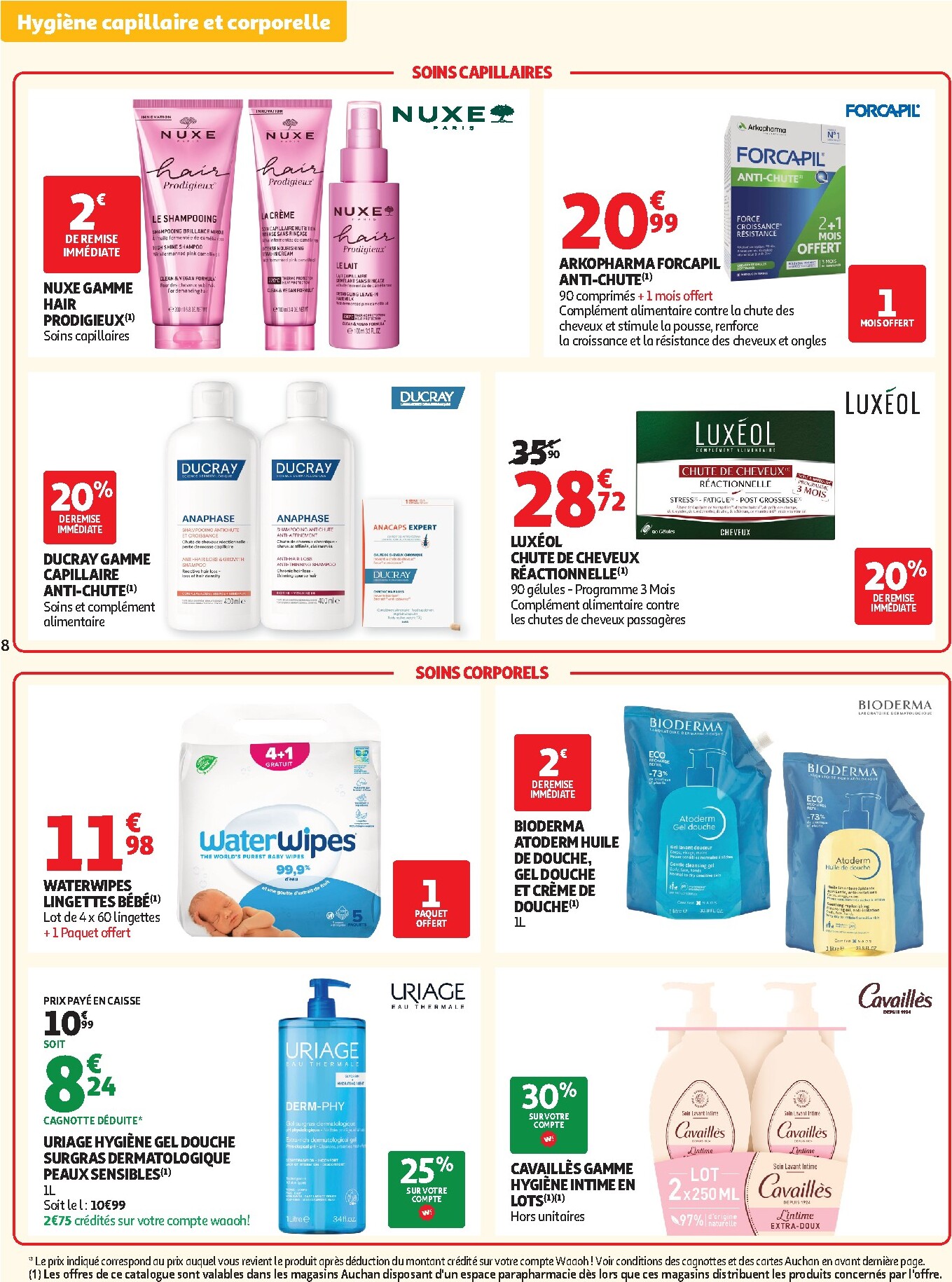 auchan - Flyer Auchan - Parapharmacie, beauté - Hypermarché pour la semaine prochaine du du mardi 29/09/2026 au du dimanche 25/10/2026 - page: 10