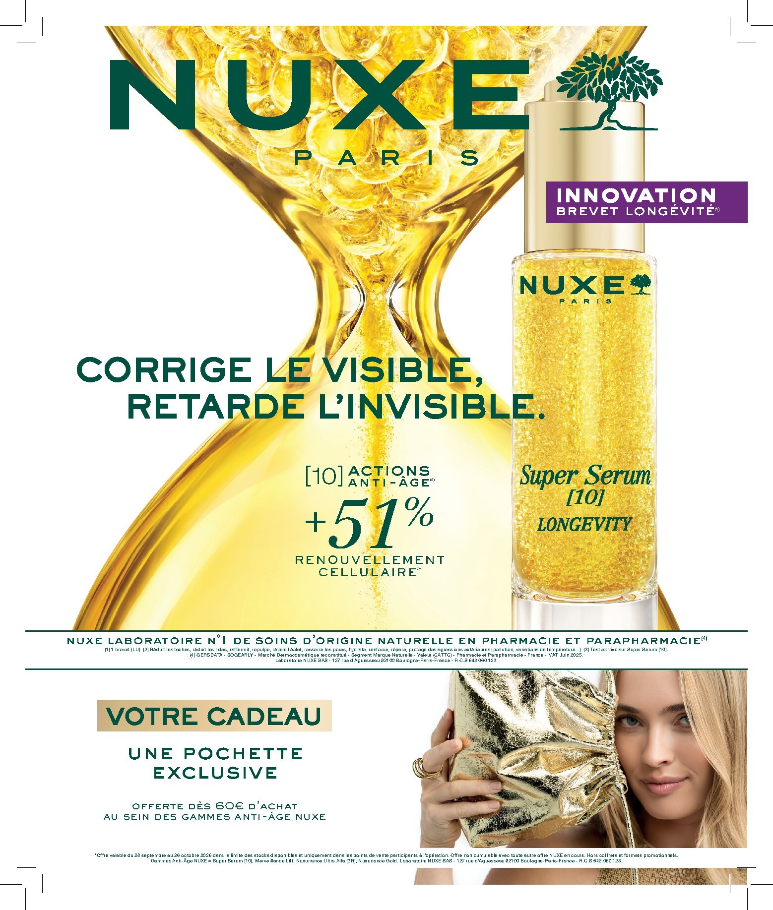auchan - Flyer Auchan - Parapharmacie, beauté - Hypermarché pour la semaine prochaine du du mardi 29/09/2026 au du dimanche 25/10/2026 - page: 11