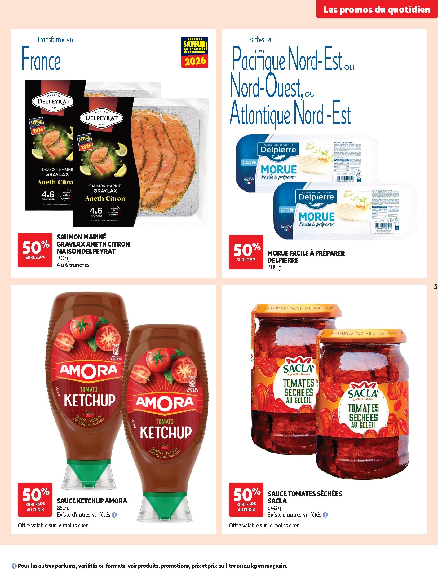 auchan - Flyer Auchan - Les promos du moment - Hypermarché pour la semaine prochaine du du mardi 29/09/2026 au du dimanche 11/10/2026 - page: 5