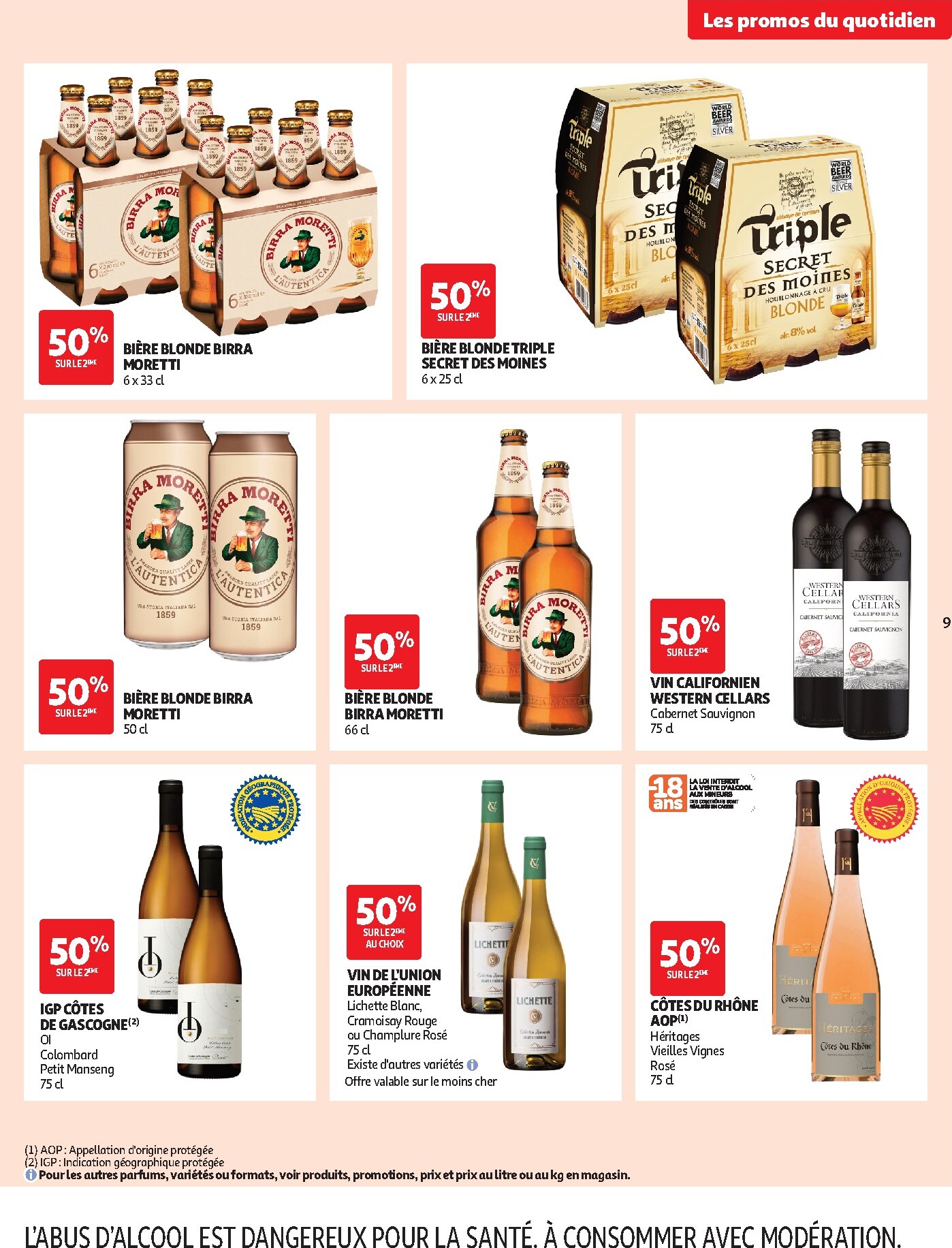 auchan - Flyer Auchan - Les promos du moment - Hypermarché pour la semaine prochaine du du mardi 29/09/2026 au du dimanche 11/10/2026 - page: 9