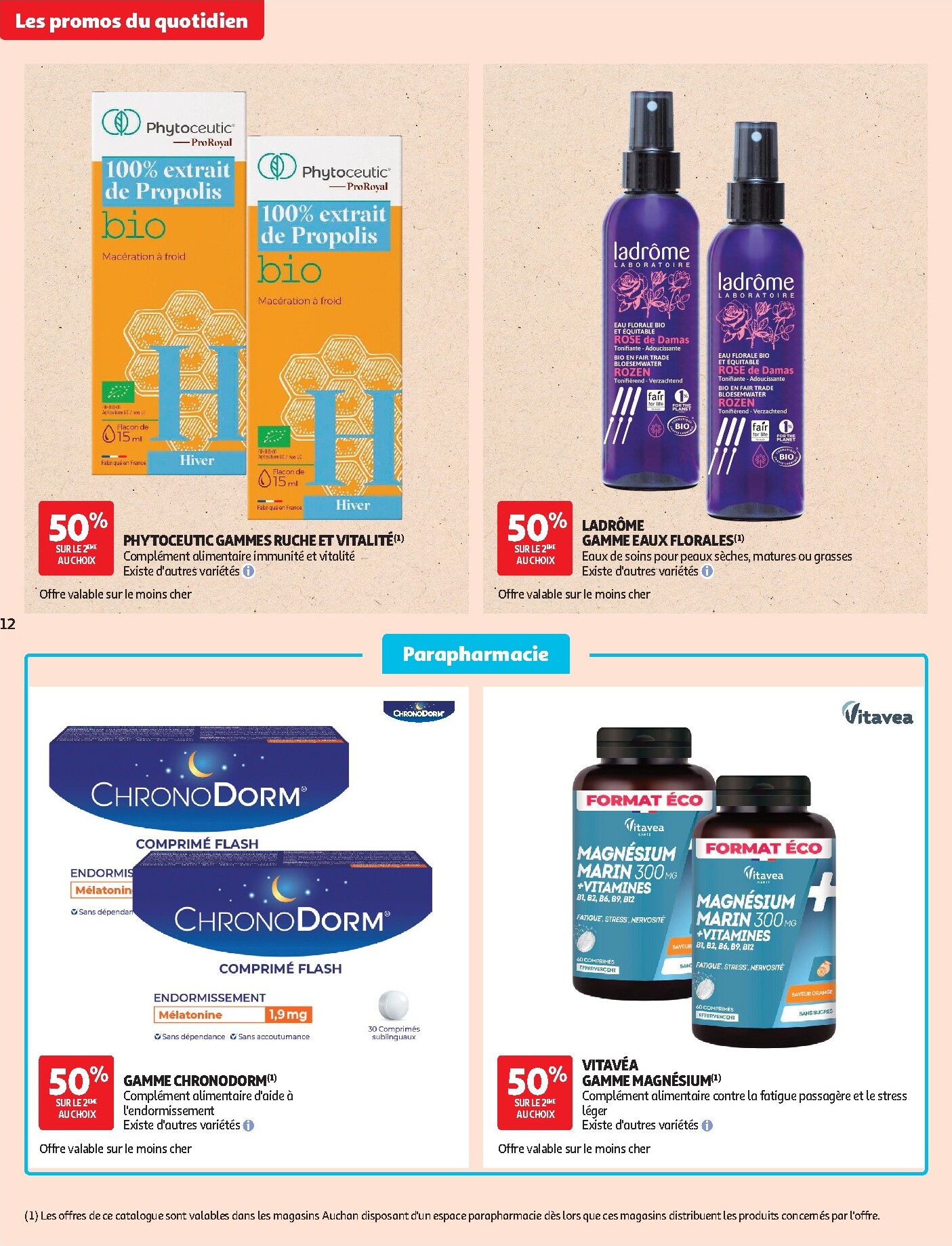 auchan - Flyer Auchan - Les promos du moment - Hypermarché pour la semaine prochaine du du mardi 29/09/2026 au du dimanche 11/10/2026 - page: 12