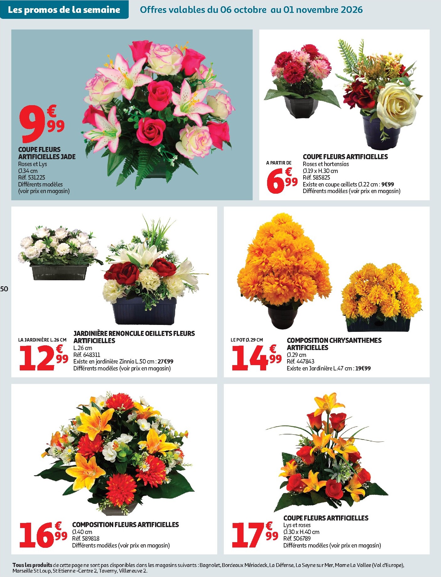auchan - Flyer Auchan - Café, automne hypers pour la semaine prochaine du du mardi 06/10/2026 au du dimanche 18/10/2026 - page: 50