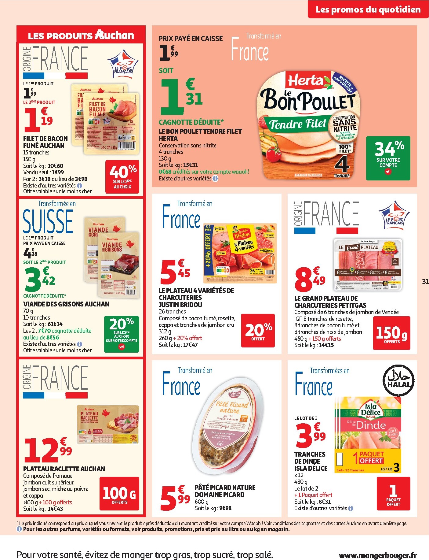auchan - Flyer Auchan - Café, automne hypers pour la semaine prochaine du du mardi 06/10/2026 au du dimanche 18/10/2026 - page: 31