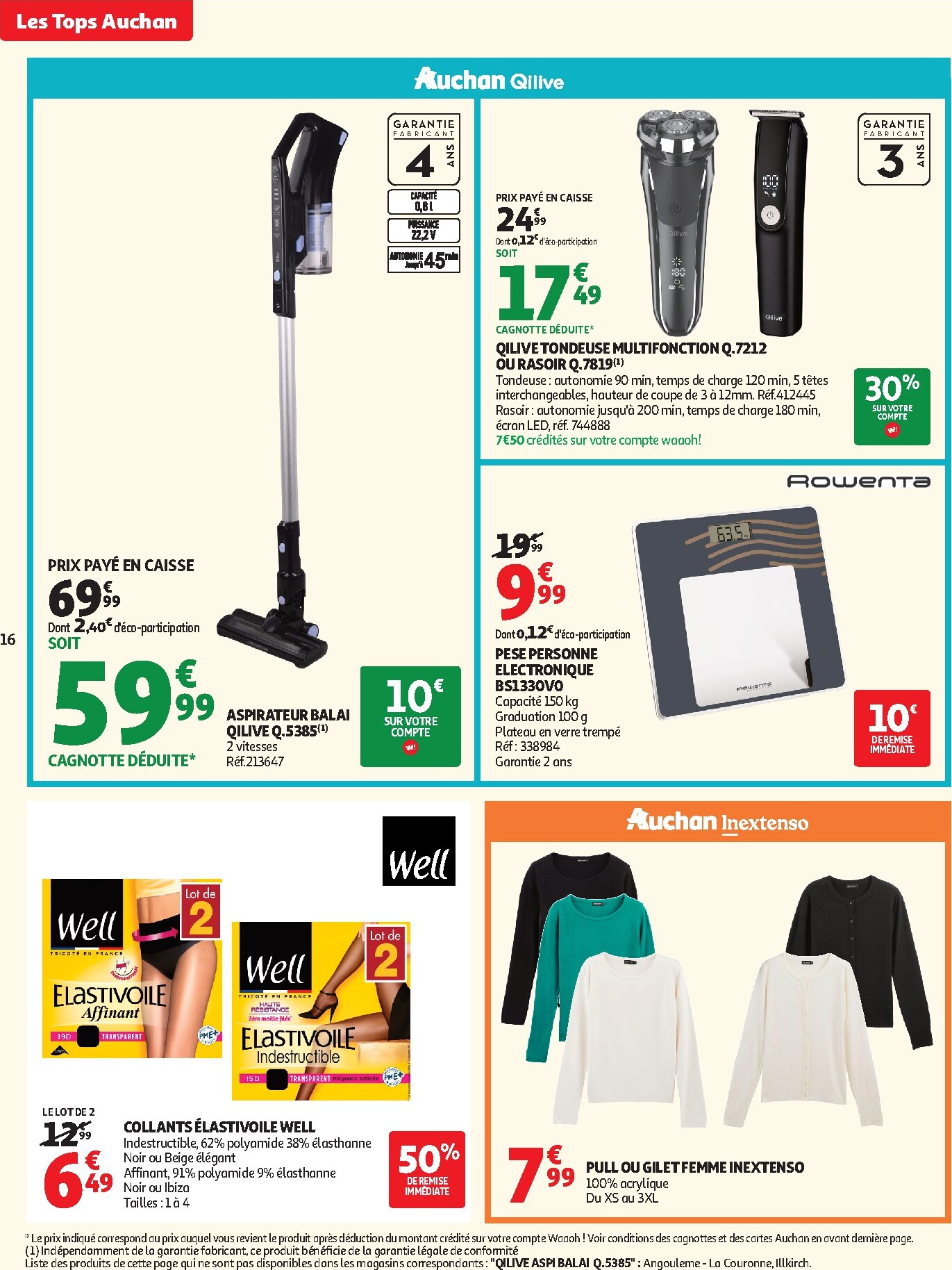 auchan - Flyer Auchan pour la semaine prochaine du du mardi 13/10/2026 au du dimanche 25/10/2026 - page: 16