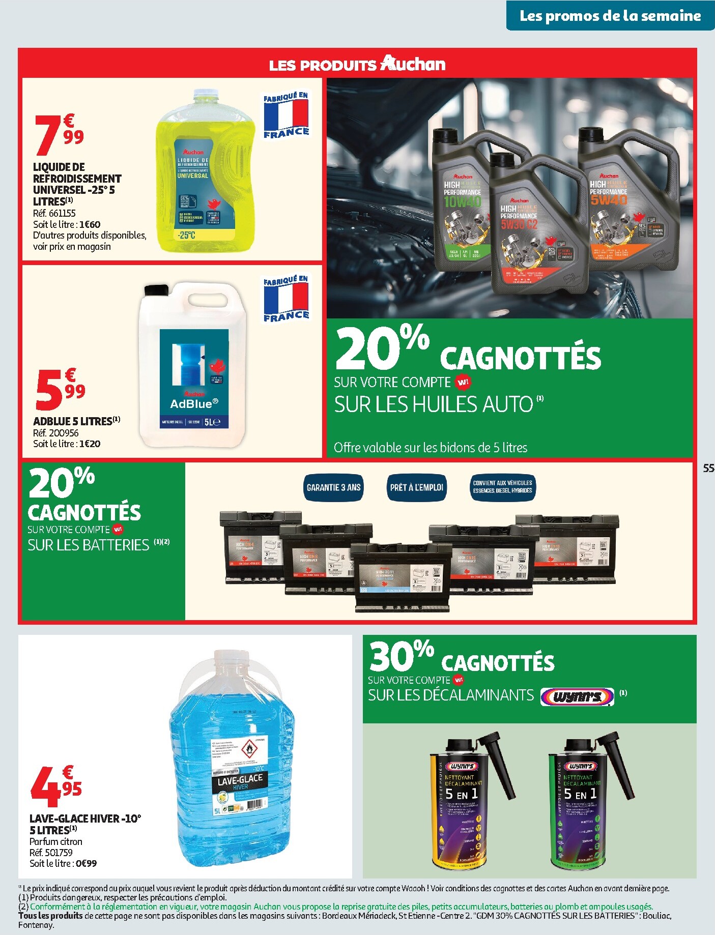 auchan - Flyer Auchan pour la semaine prochaine du du mardi 13/10/2026 au du dimanche 25/10/2026 - page: 55