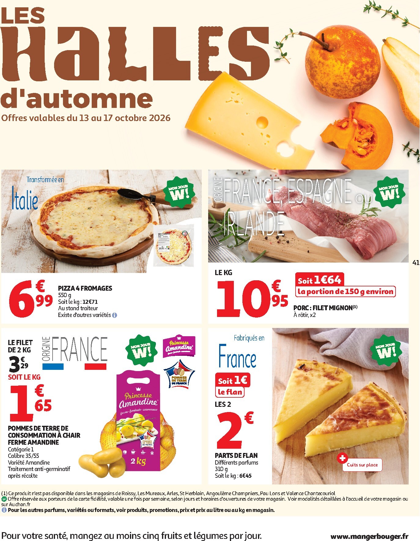 auchan - Flyer Auchan pour la semaine prochaine du du mardi 13/10/2026 au du dimanche 25/10/2026 - page: 41