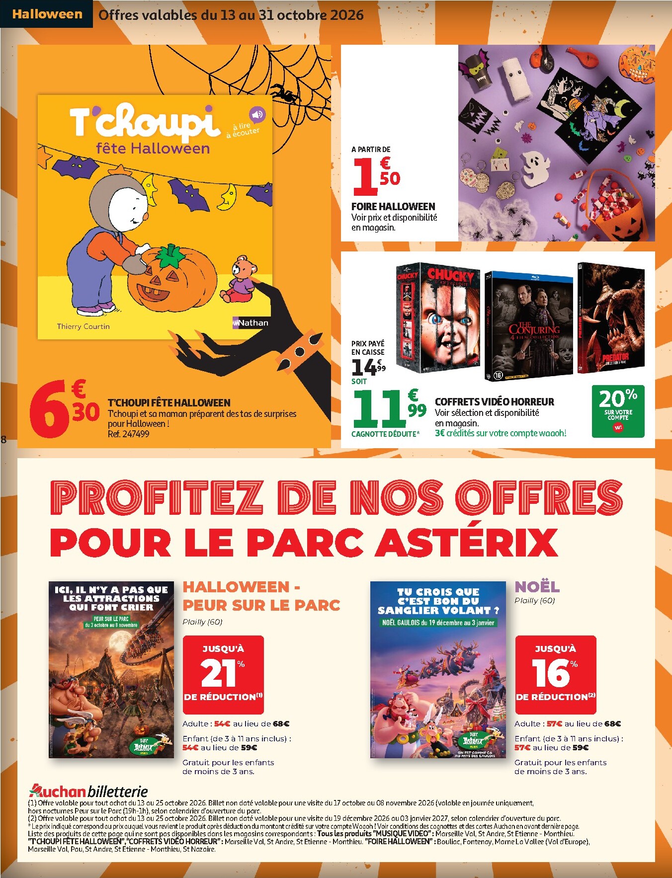 auchan - Flyer Auchan pour la semaine prochaine du du mardi 13/10/2026 au du dimanche 25/10/2026 - page: 8