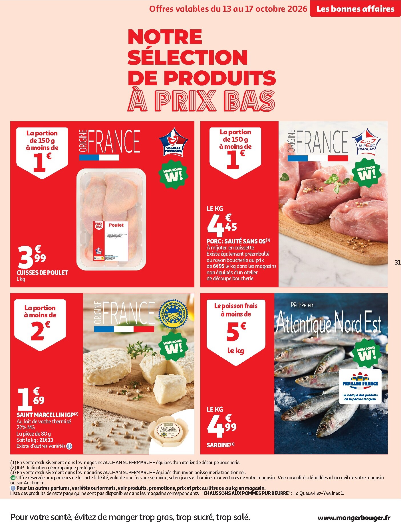 auchan - Flyer Auchan - Halloween supers - Supermarché pour la semaine prochaine du du mardi 13/10/2026 au du samedi 24/10/2026 - page: 31