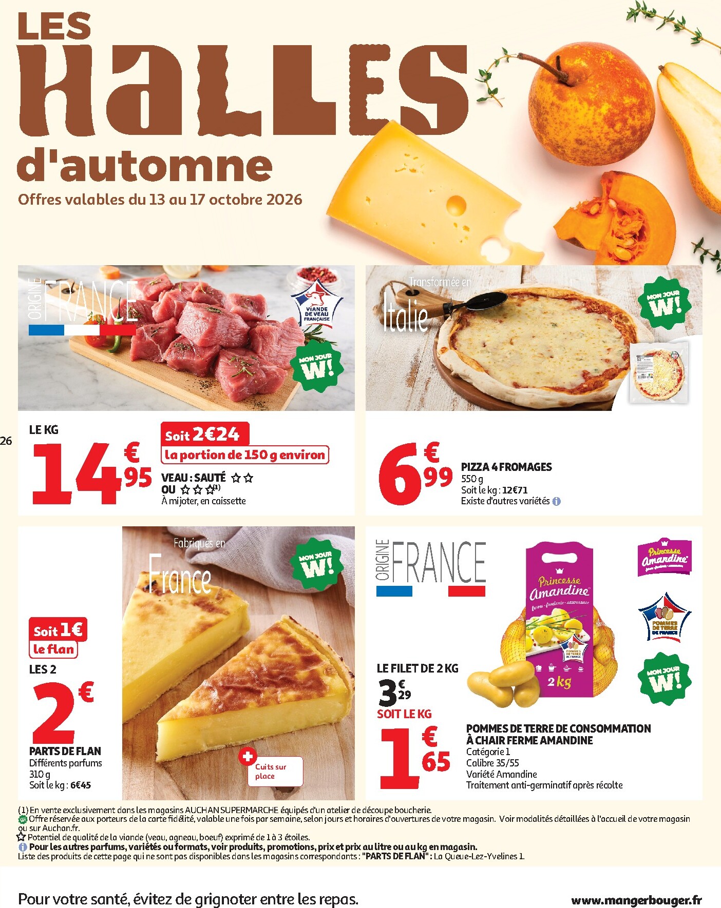 auchan - Flyer Auchan - Halloween supers - Supermarché pour la semaine prochaine du du mardi 13/10/2026 au du samedi 24/10/2026 - page: 26