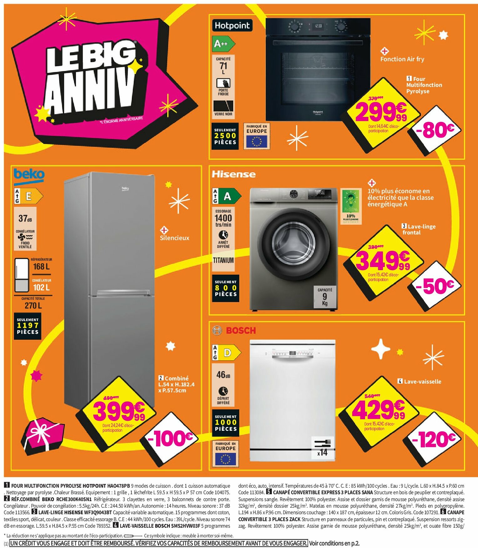 conforama - Catalogue Conforama valable du 26/08 au 29/09 - page: 6