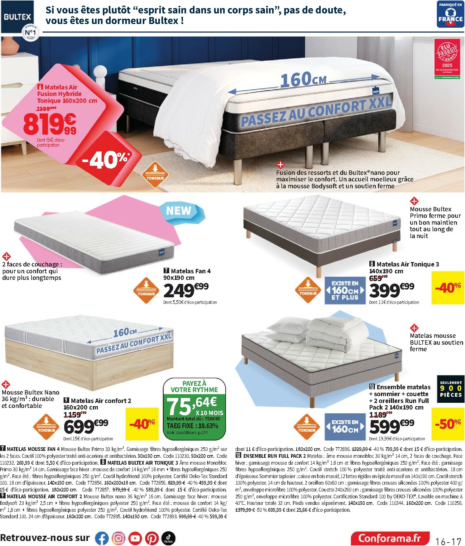 conforama - Catalogue Conforama valable du 30/09 au 27/10 - page: 17