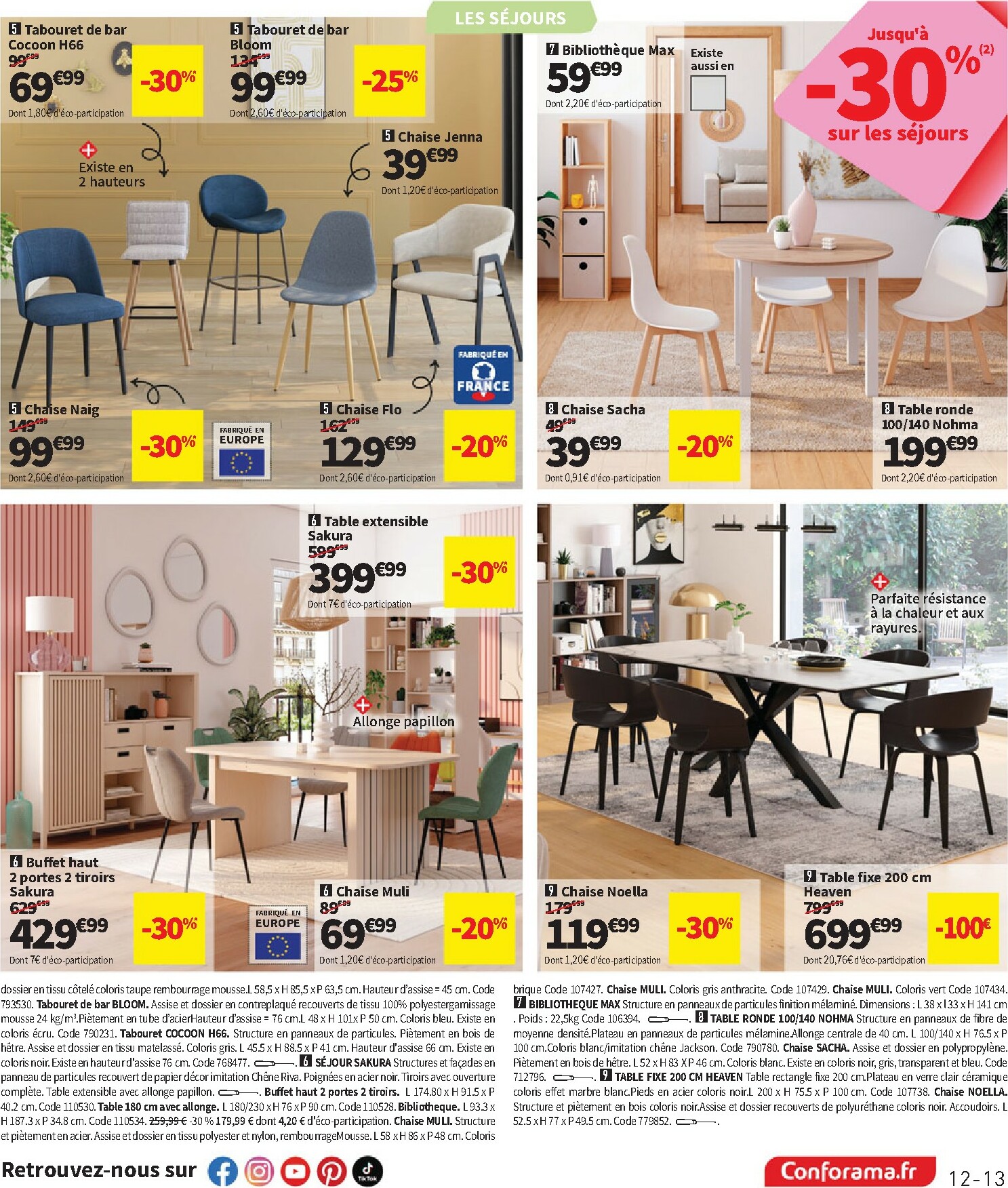 conforama - Catalogue Conforama valable du 30/09 au 27/10 - page: 13