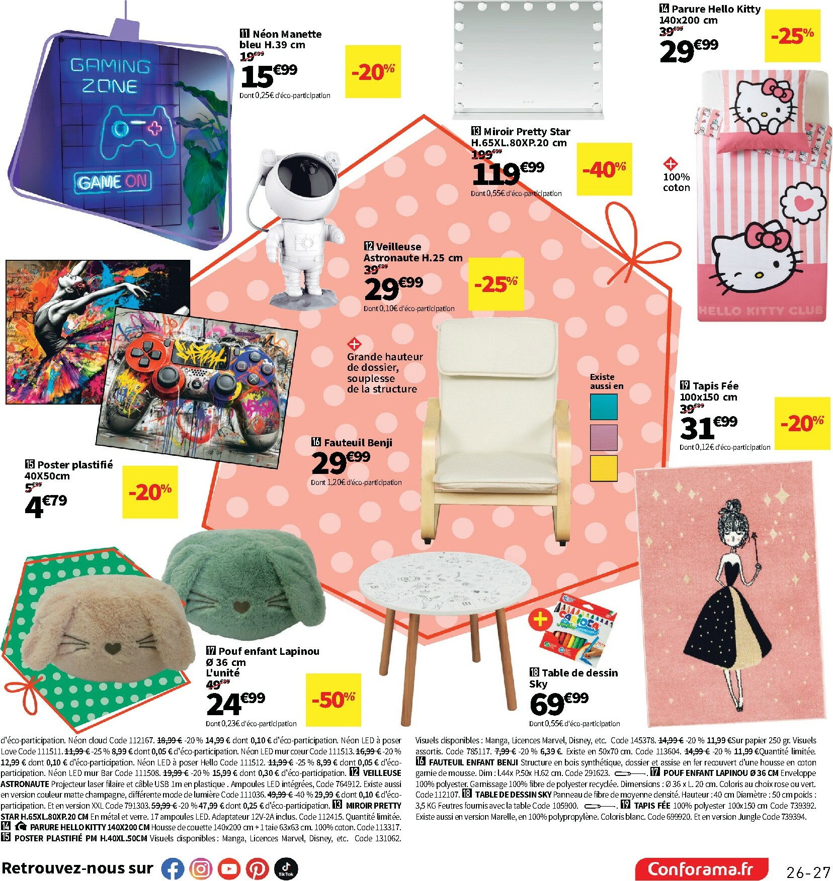 conforama - Catalogue Conforama valable du 28/10 au 25/12 - page: 27