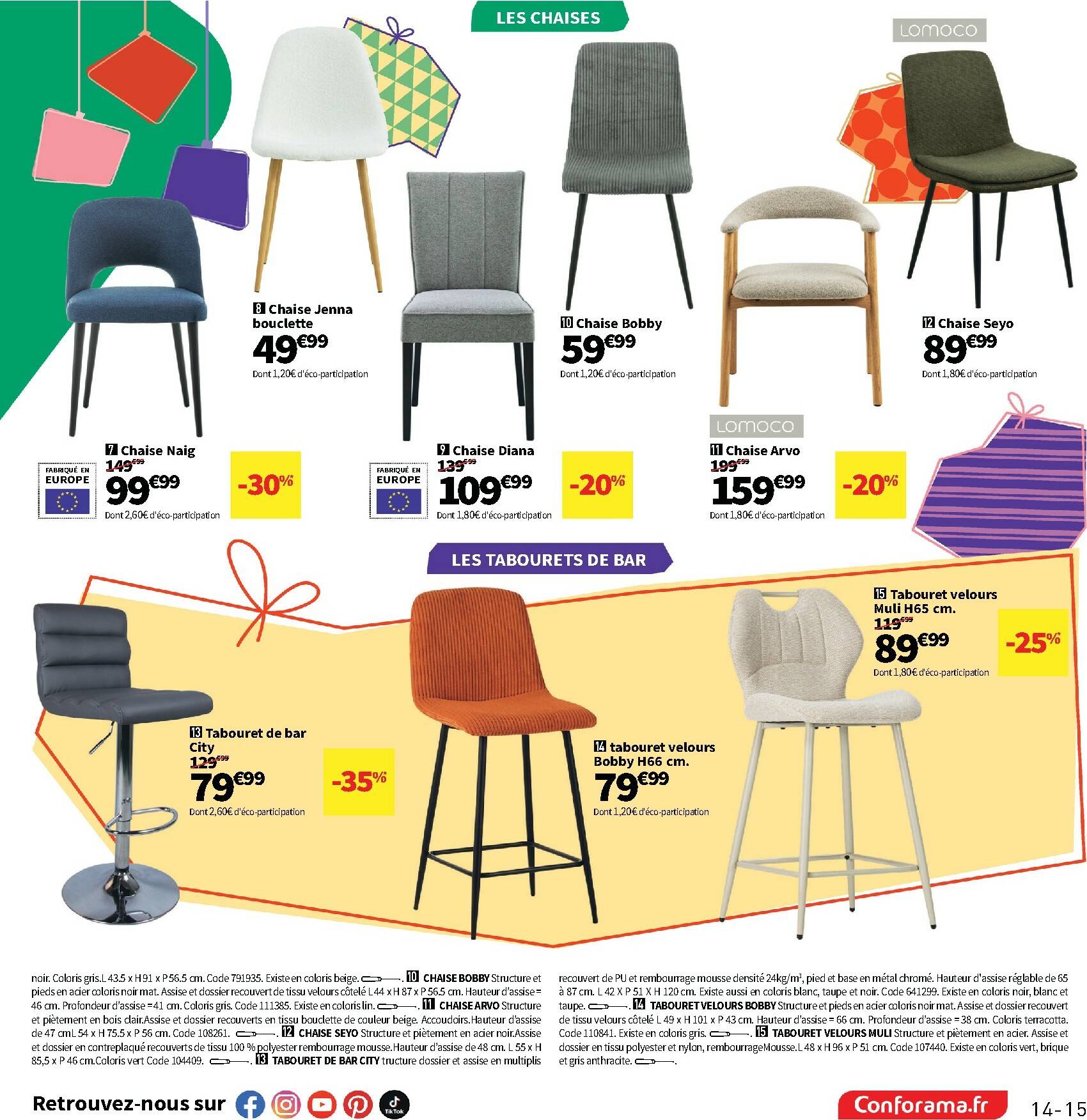 conforama - Catalogue Conforama valable du 28/10 au 25/12 - page: 15