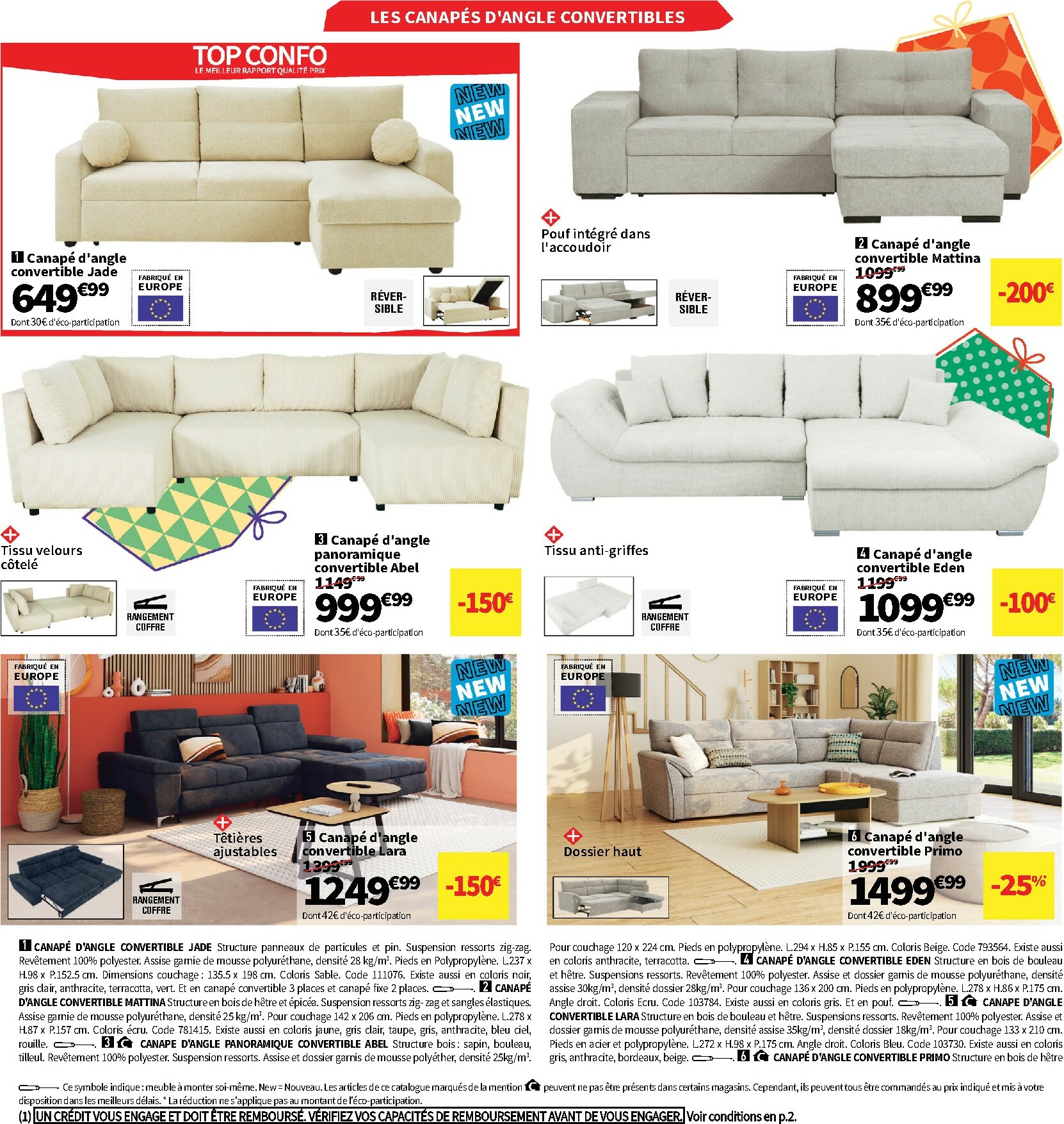 conforama - Catalogue Conforama valable du 28/10 au 25/12 - page: 10