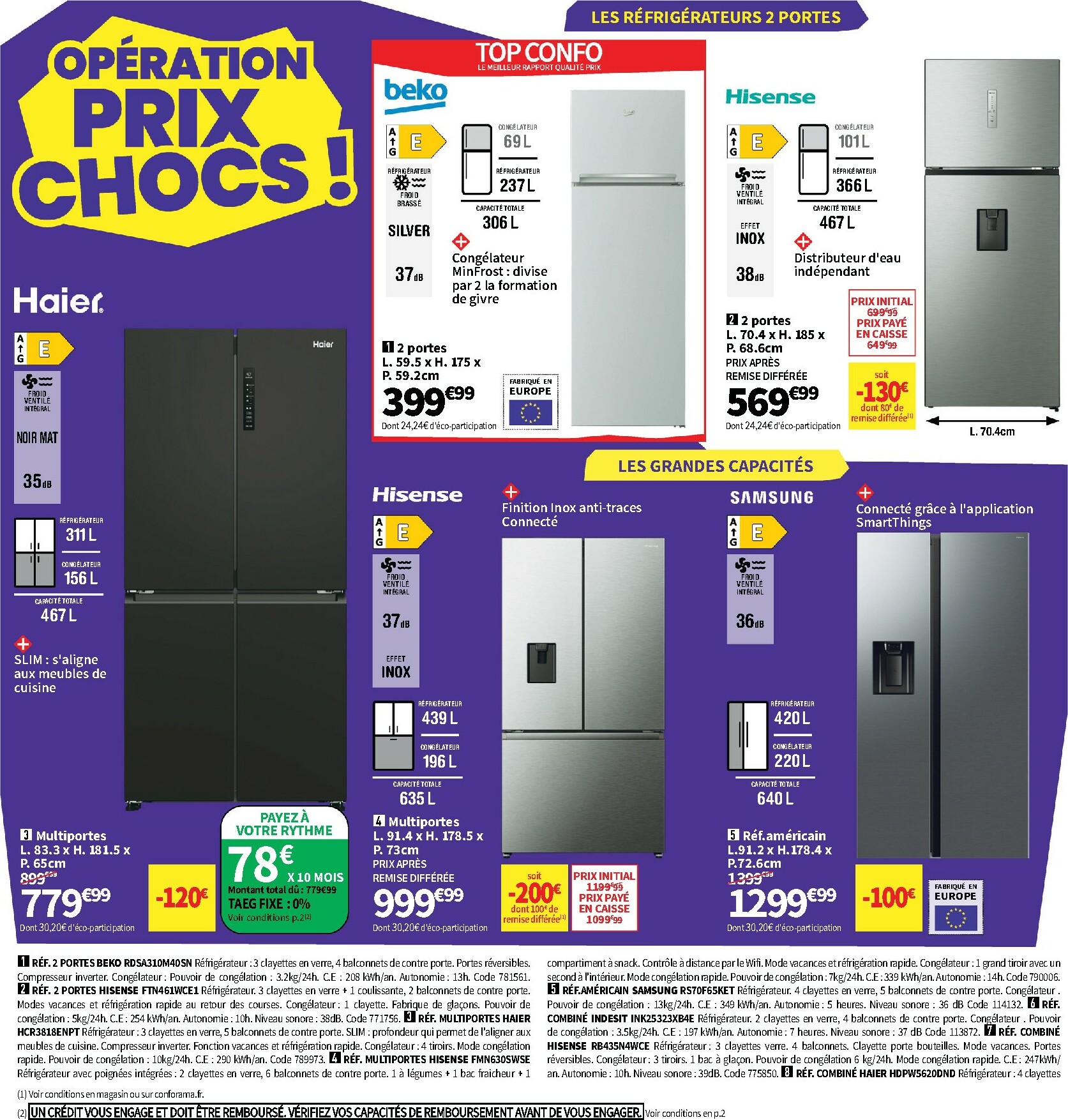 conforama - Catalogue Conforama valable du 28/10 au 25/12 - page: 46
